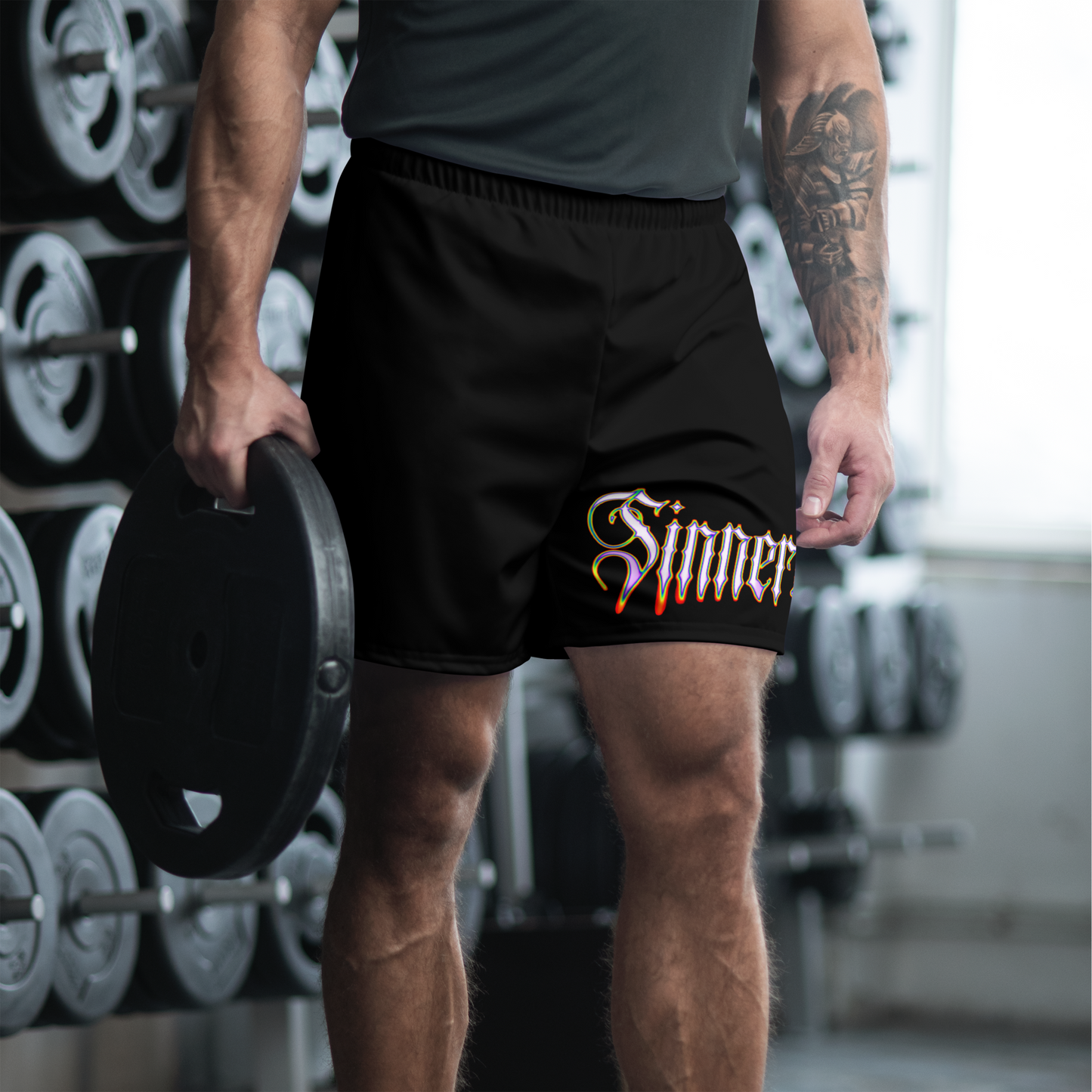 Fire Sinners Athletic Shorts