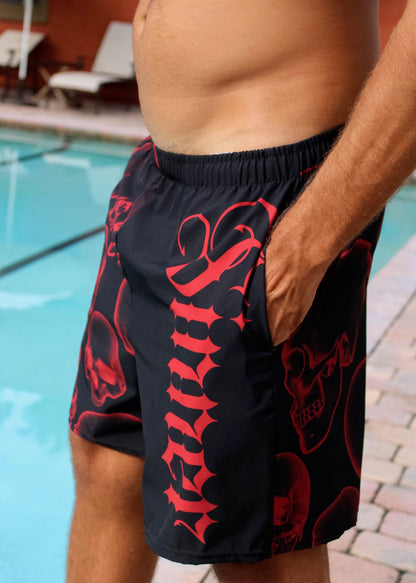 Hellish Inferno Athletic Shorts