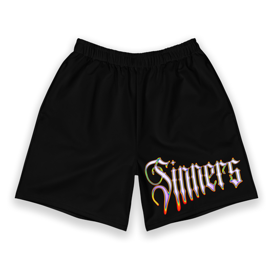 Fire Sinners Athletic Shorts