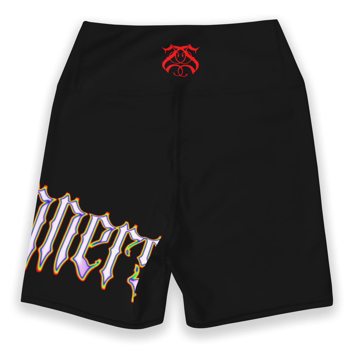 Fire Sinners Yoga Shorts