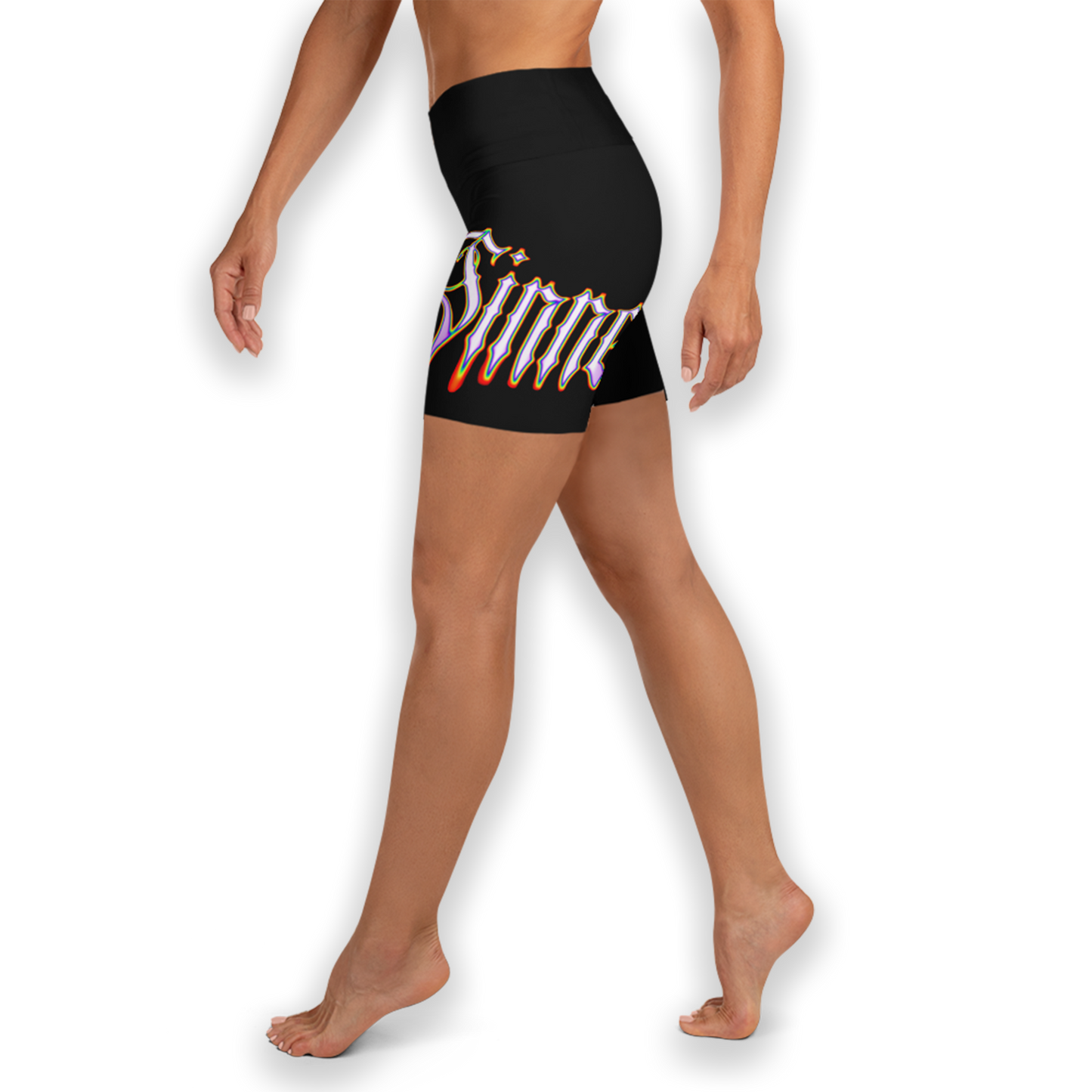 Fire Sinners Yoga Shorts