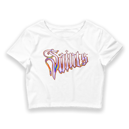 Snow Saints Crop Tee